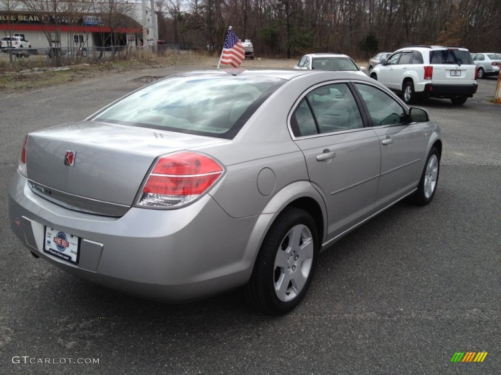 2008 Aura XE - Silver Pearl / Gray photo #14