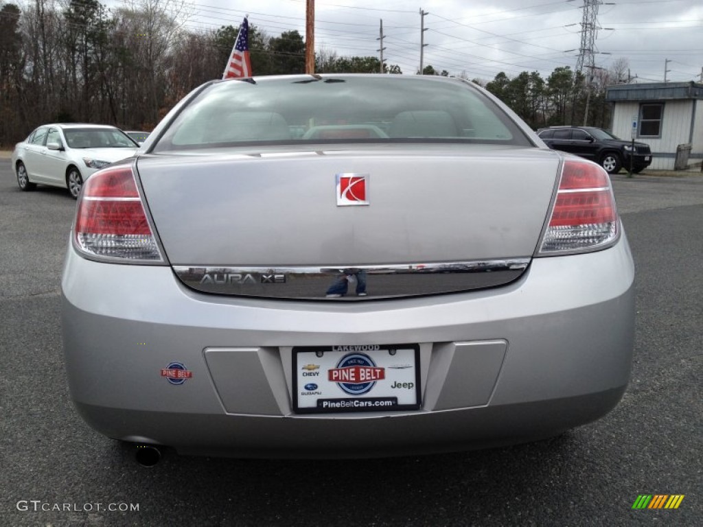 2008 Aura XE - Silver Pearl / Gray photo #15