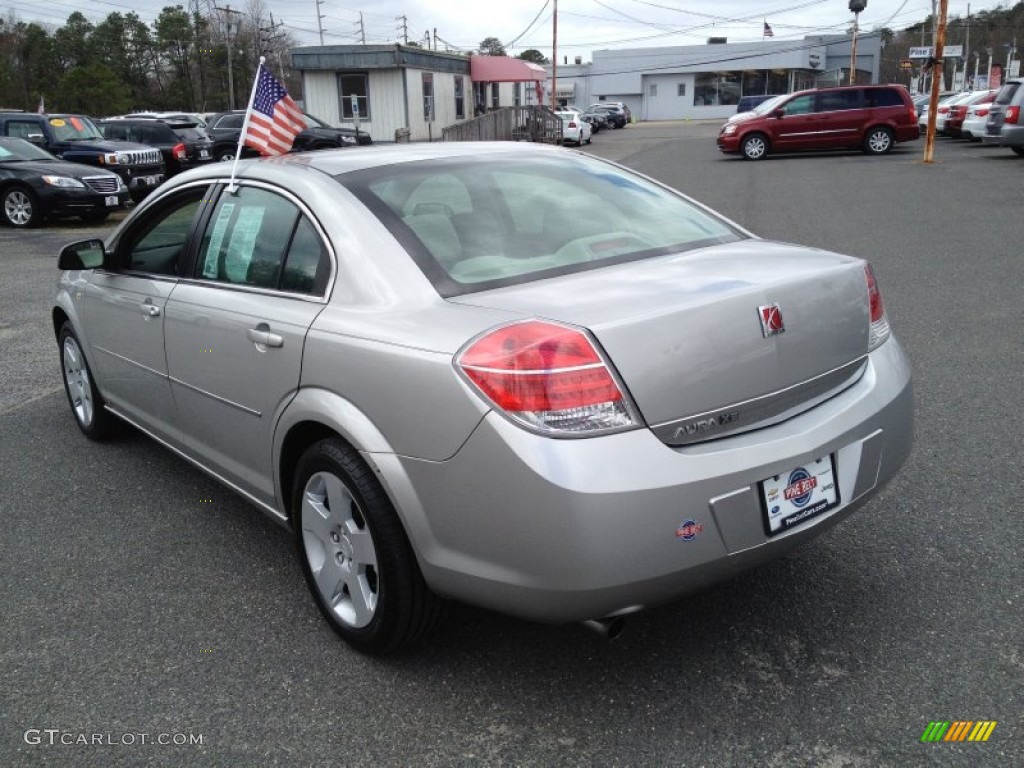 2008 Aura XE - Silver Pearl / Gray photo #16