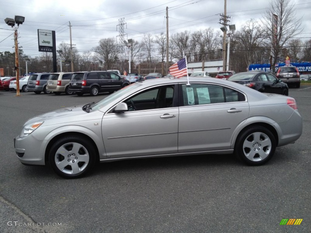 2008 Aura XE - Silver Pearl / Gray photo #18