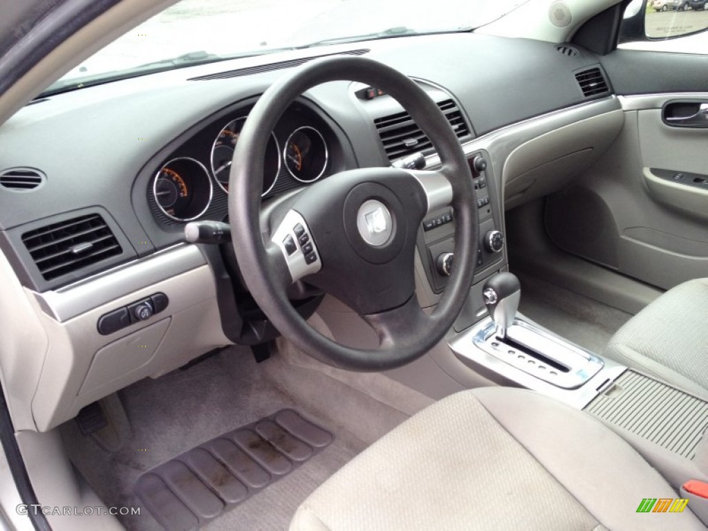 2008 Aura XE - Silver Pearl / Gray photo #23