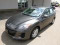 2013 Graphite Mica Mazda MAZDA3 i Touring 4 Door  photo #2