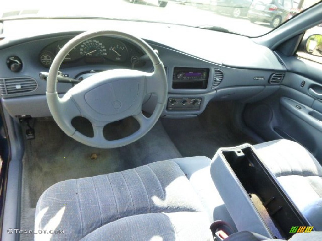 Medium Blue Interior 1998 Buick Century Custom Photo #95259796