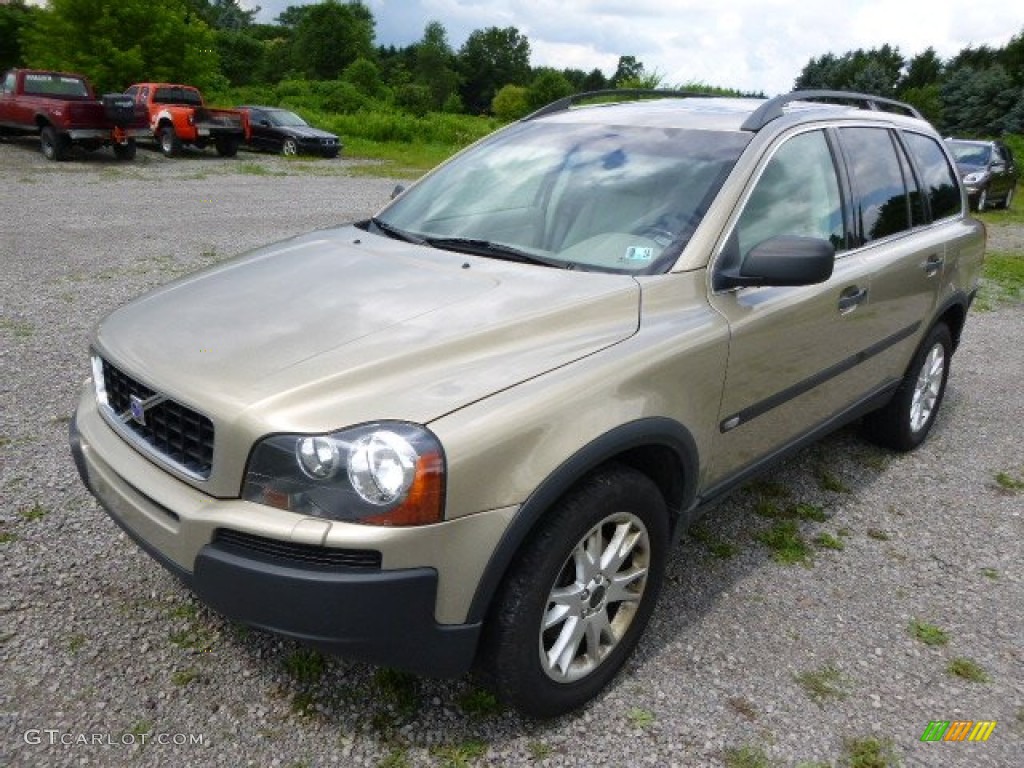 Ash Gold Metallic 2004 Volvo XC90 T6 AWD Exterior Photo #95260578