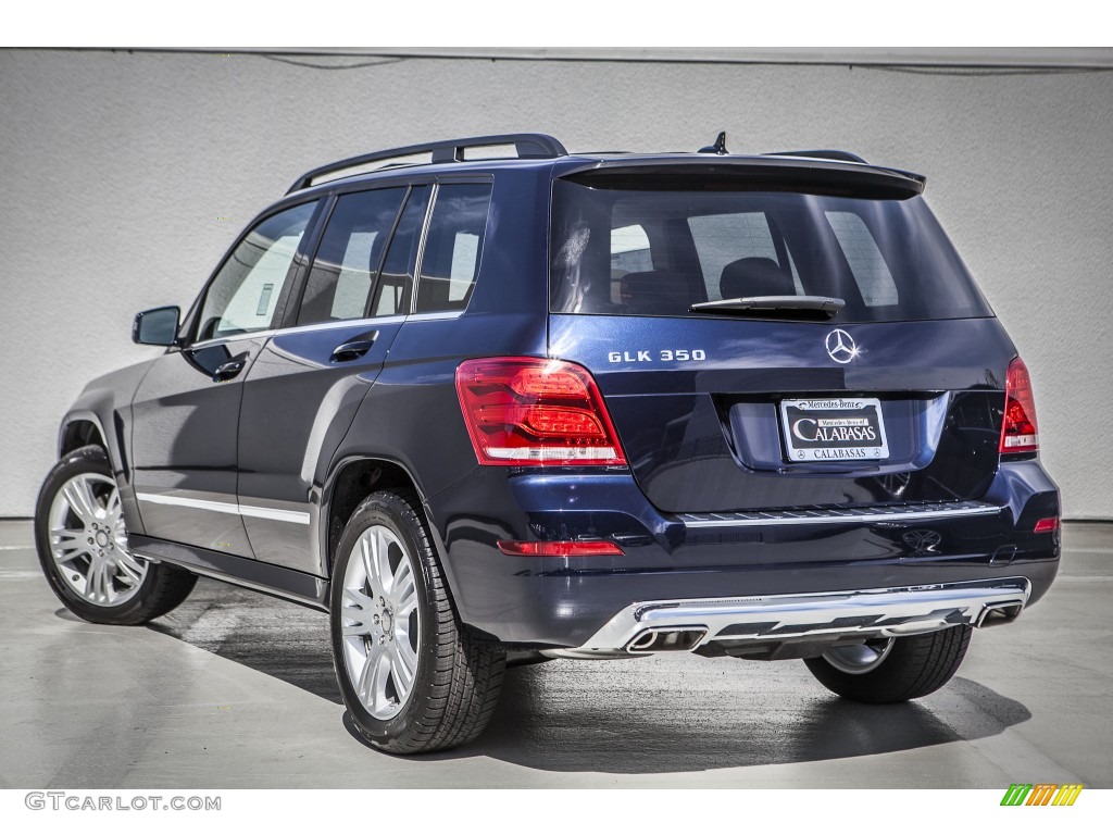 2015 GLK 350 - Lunar Blue Metallic / Ash/Black photo #2
