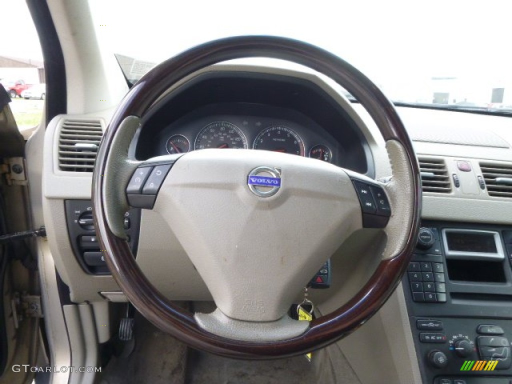 2004 XC90 T6 AWD - Ash Gold Metallic / Taupe/Light Taupe photo #23