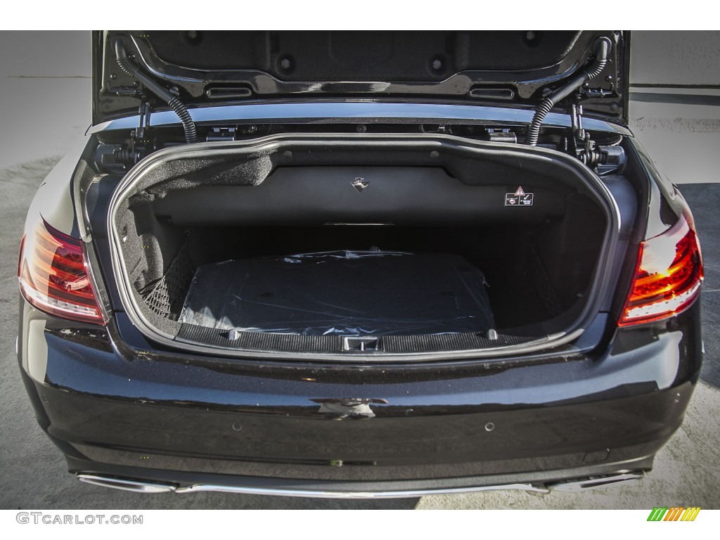 2014 E 350 Cabriolet - Obsidian Black Metallic / Red/Black photo #4