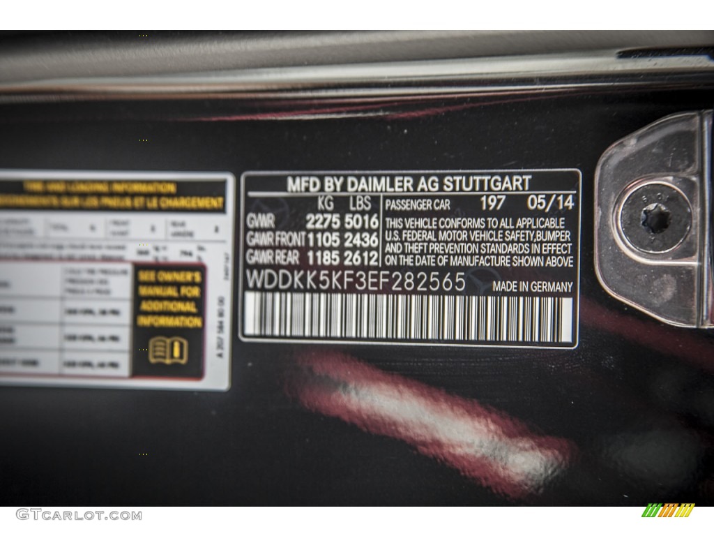 2014 E 350 Cabriolet - Obsidian Black Metallic / Red/Black photo #7