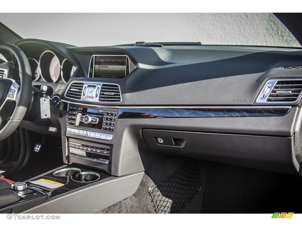 2014 E 350 Cabriolet - Obsidian Black Metallic / Red/Black photo #8