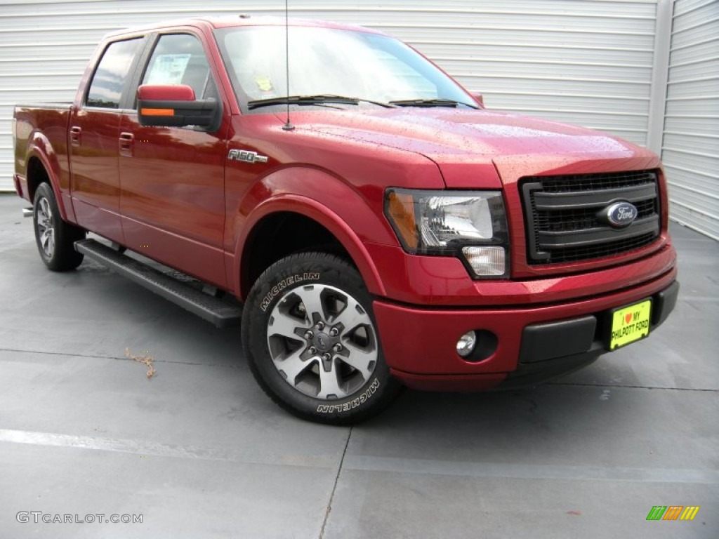 Ruby Red Ford F150