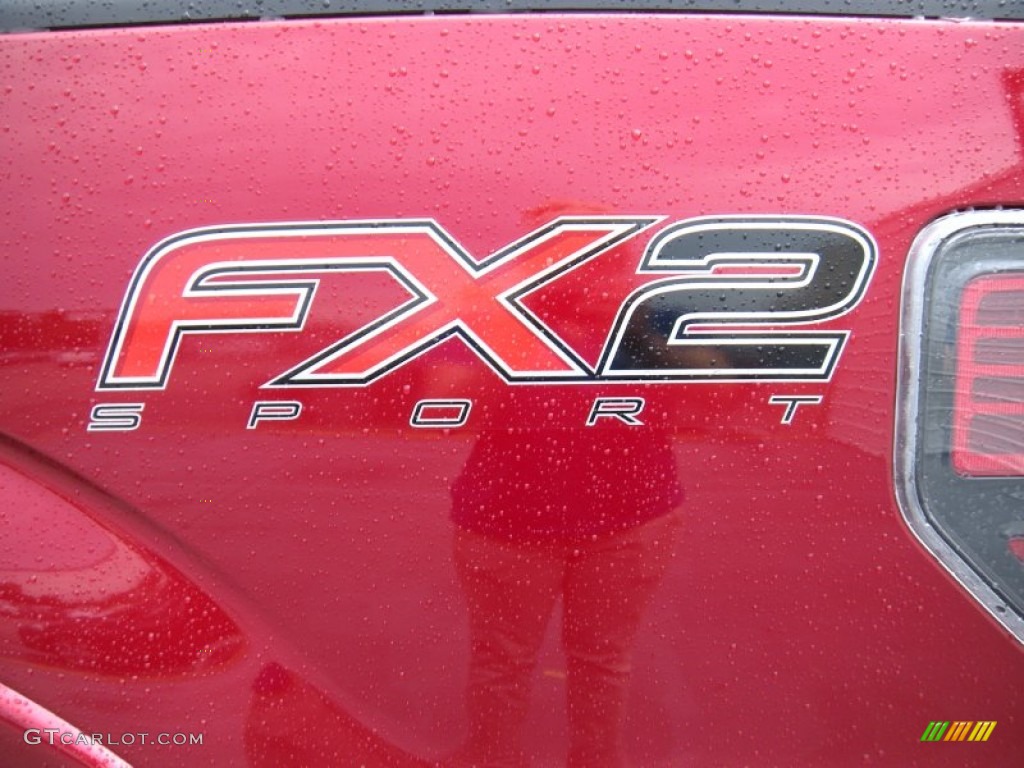 2014 F150 FX2 SuperCrew - Ruby Red / Black photo #17