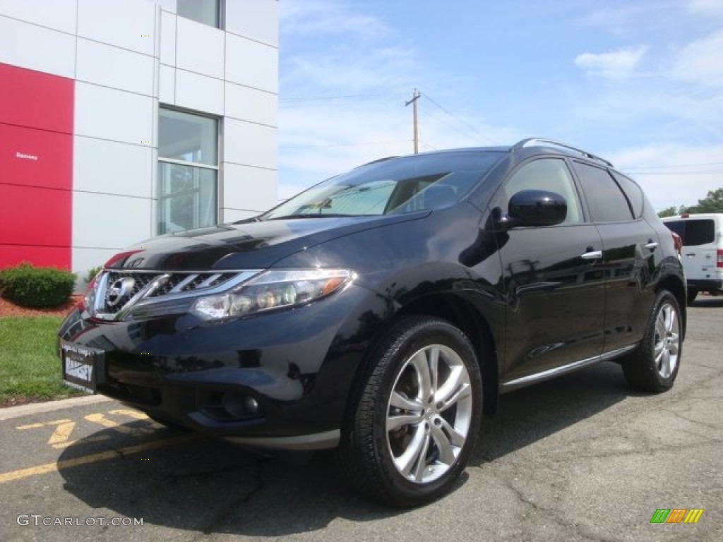 2011 Murano LE AWD - Super Black / Black photo #1