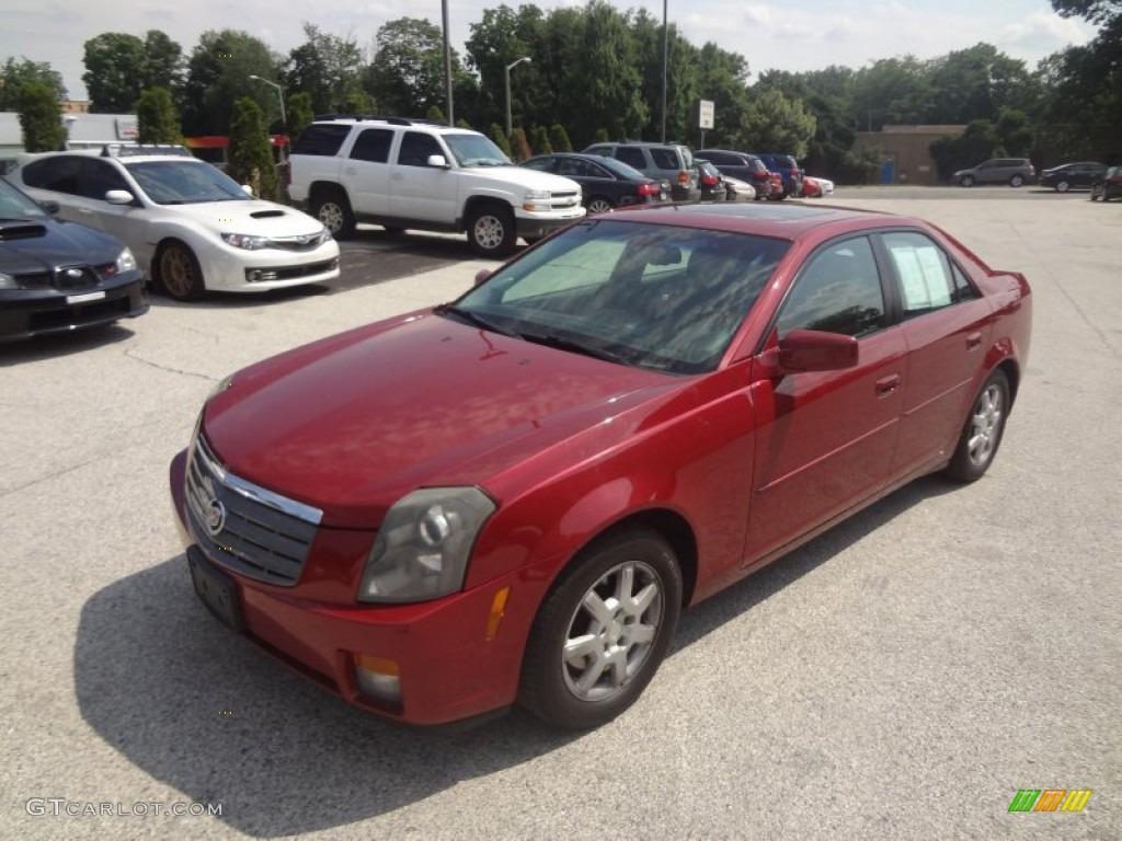 Red Line 2004 Cadillac CTS Sedan Exterior Photo #95267400