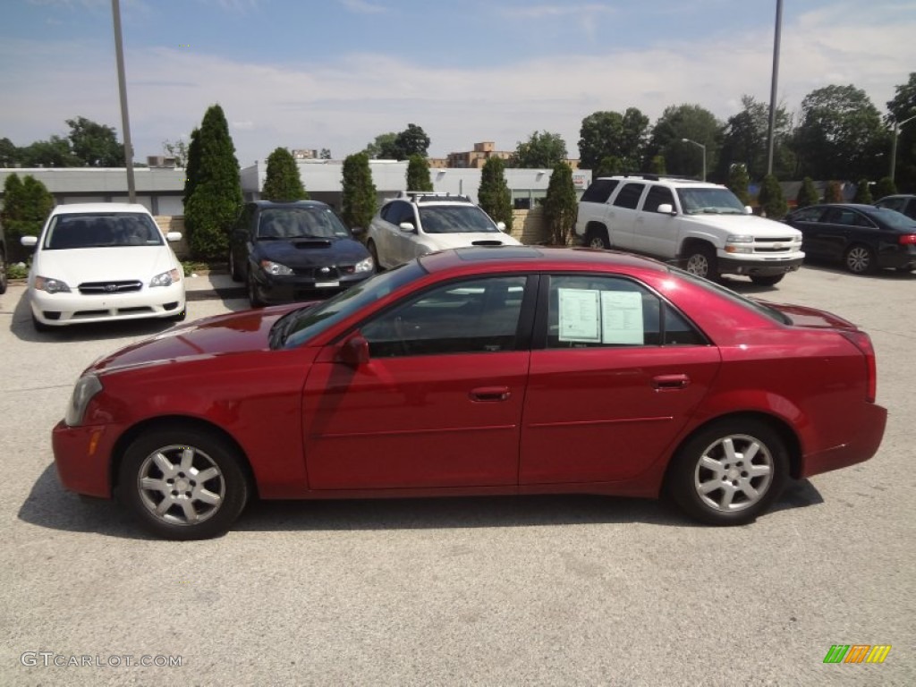 Red Line 2004 Cadillac CTS Sedan Exterior Photo #95267427