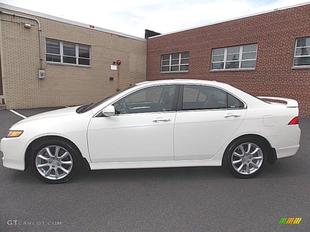 Premium White Pearl 2006 Acura TSX Sedan Exterior Photo #95267845