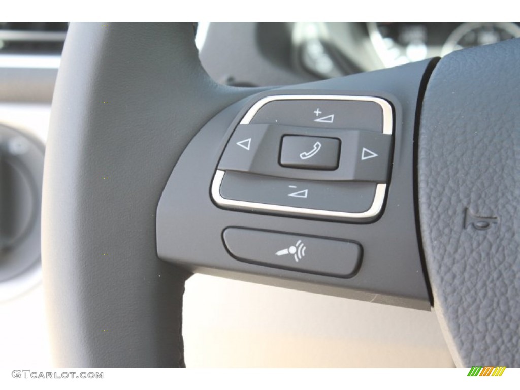 2014 Passat 1.8T SE - Candy White / Cornsilk Beige photo #24