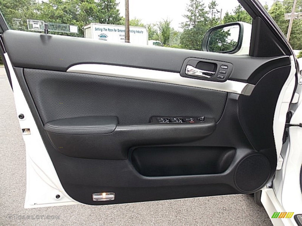 2006 Acura TSX Sedan Ebony Black Door Panel Photo #95268147