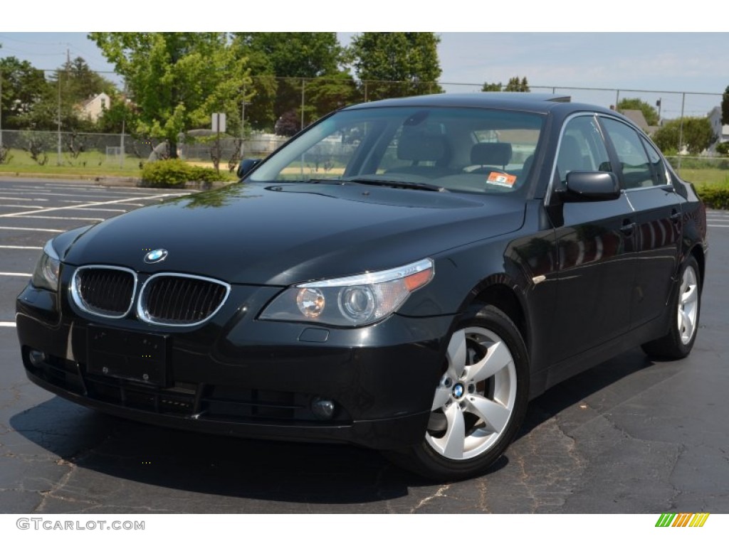 Jet Black BMW 5 Series