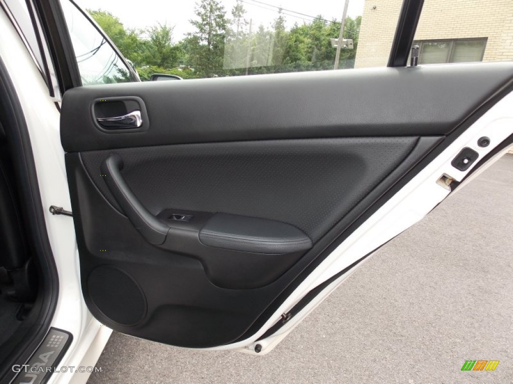 2006 Acura TSX Sedan Ebony Black Door Panel Photo #95268508