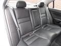 2006 Acura TSX Ebony Black Interior Rear Seat Photo