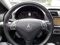 2006 Acura TSX Ebony Black Interior Steering Wheel Photo