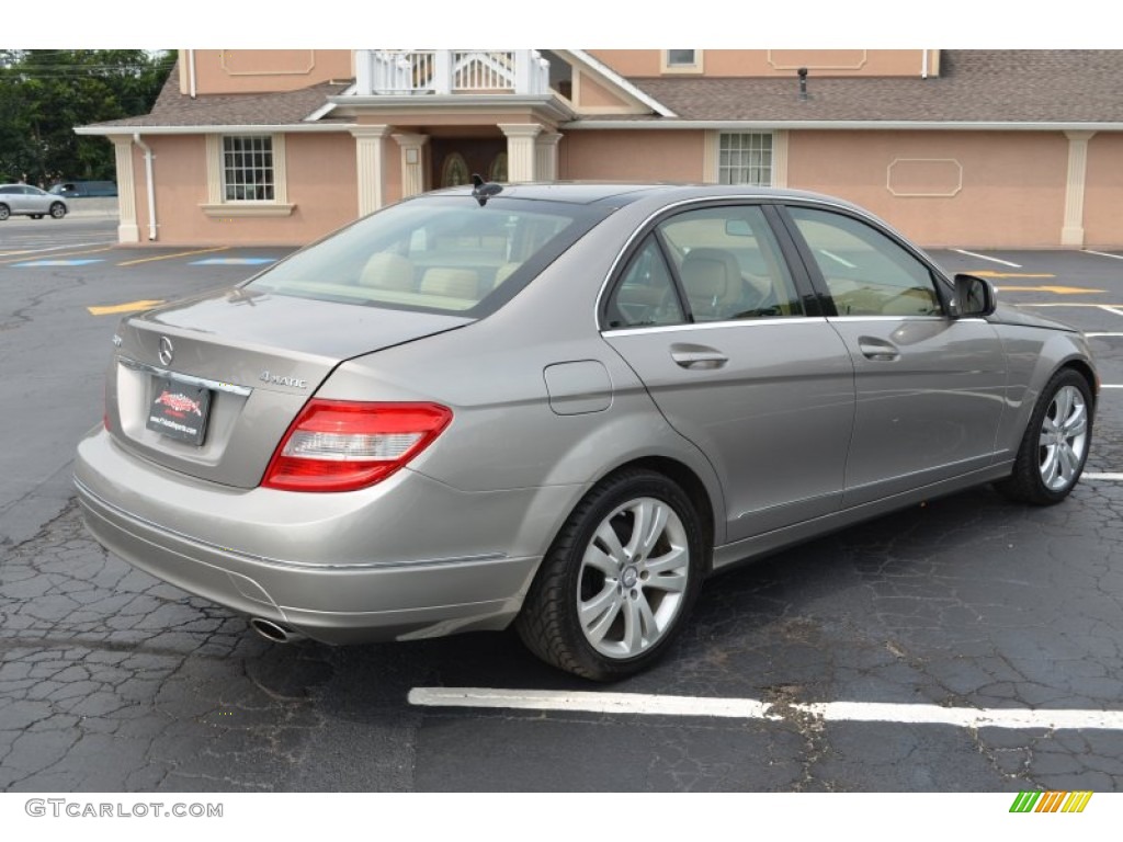 2008 C 300 4Matic Luxury - Pewter Metallic / Savanna/Cashmere photo #7