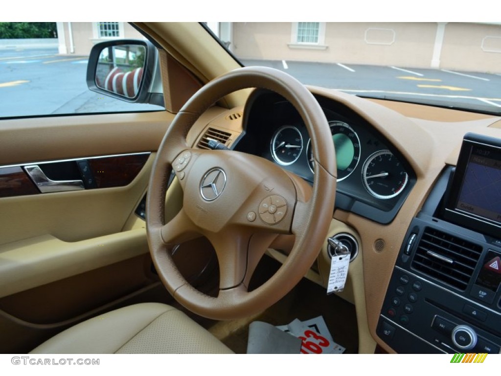 2008 C 300 4Matic Luxury - Pewter Metallic / Savanna/Cashmere photo #15