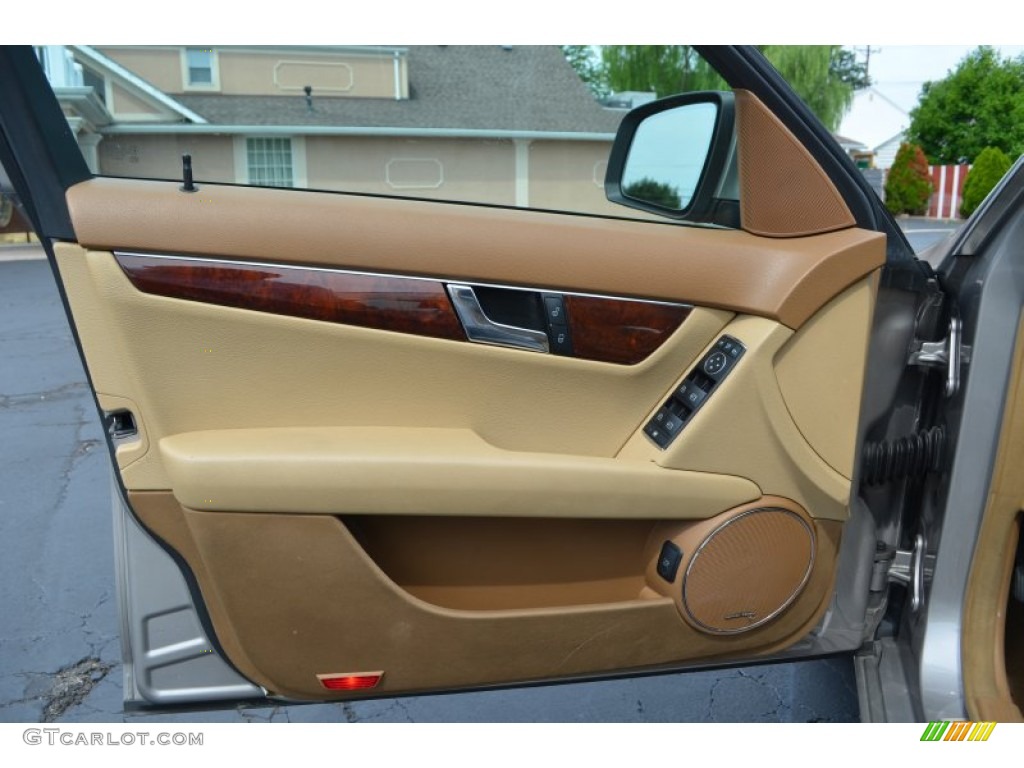 2008 C 300 4Matic Luxury - Pewter Metallic / Savanna/Cashmere photo #19