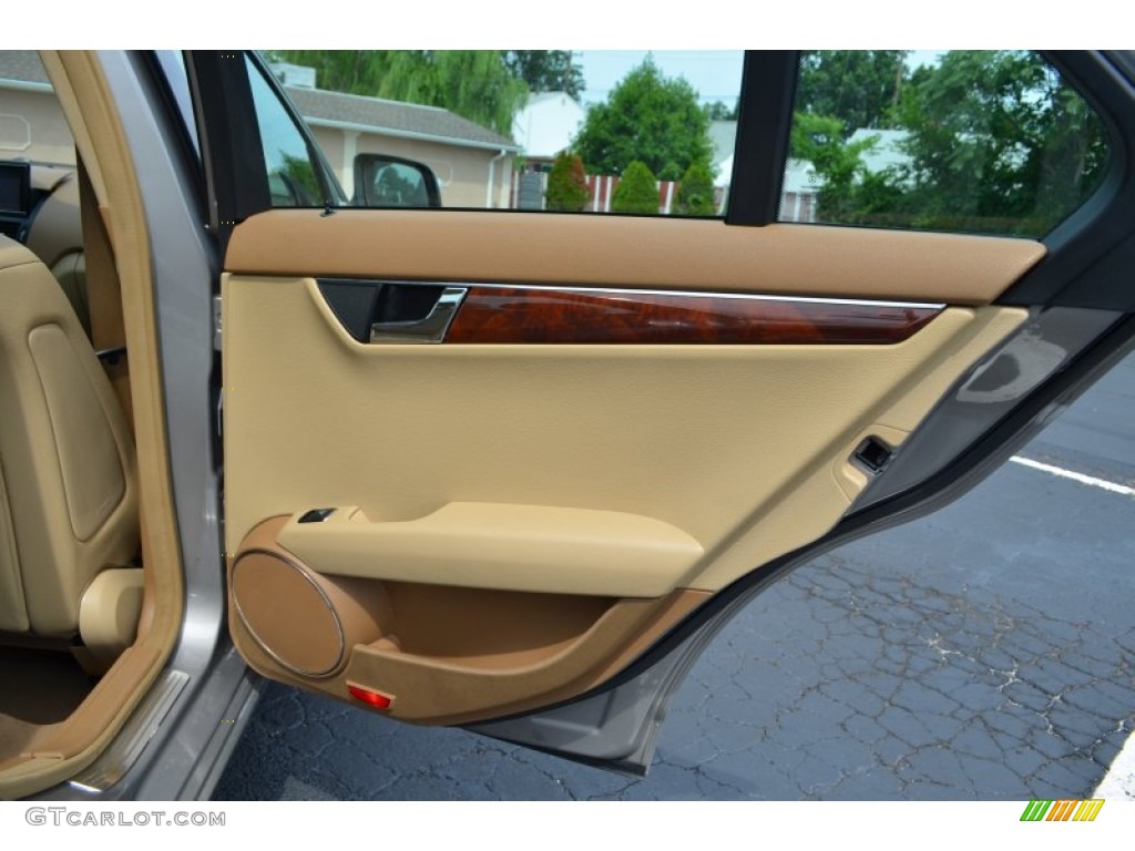 2008 C 300 4Matic Luxury - Pewter Metallic / Savanna/Cashmere photo #21