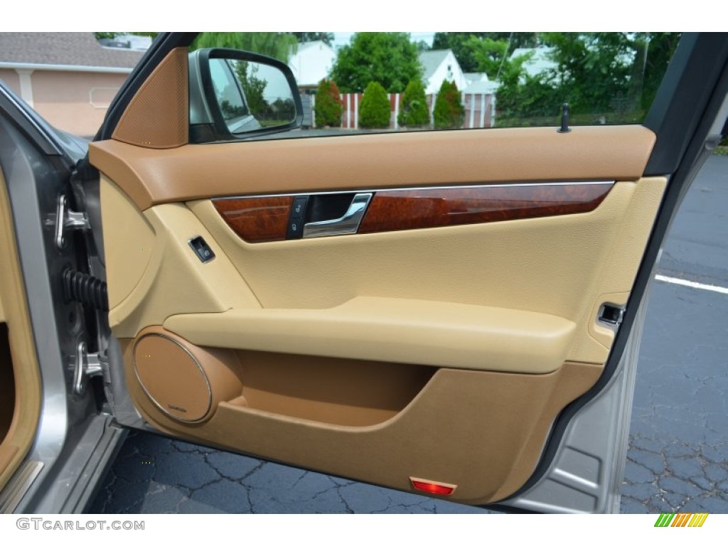 2008 C 300 4Matic Luxury - Pewter Metallic / Savanna/Cashmere photo #22