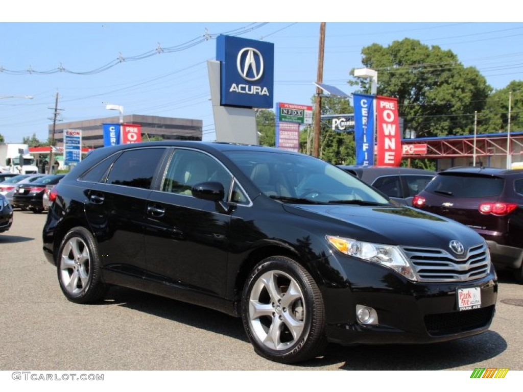 2009 Venza V6 AWD - Black / Gray photo #1