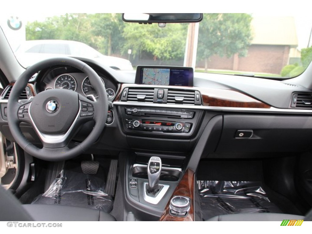 2014 BMW 4 Series 428i xDrive Coupe Black Dashboard Photo #95273991