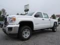 2015 Summit White GMC Sierra 2500HD Crew Cab  photo #3