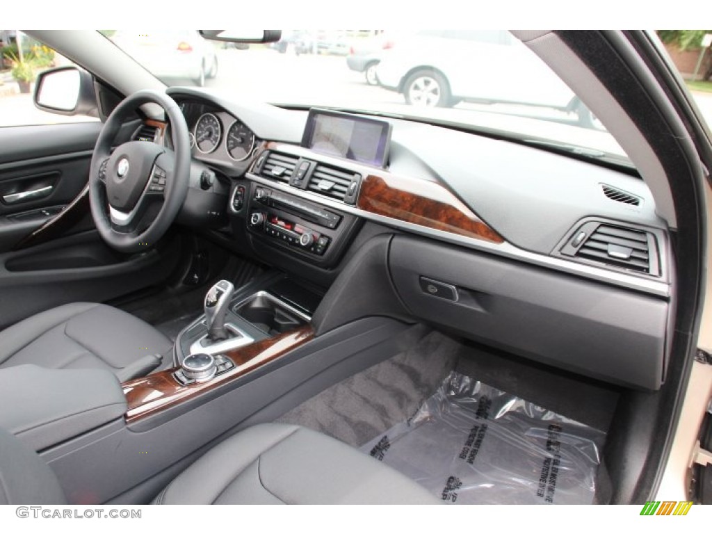 2014 BMW 4 Series 428i xDrive Coupe Black Dashboard Photo #95274222
