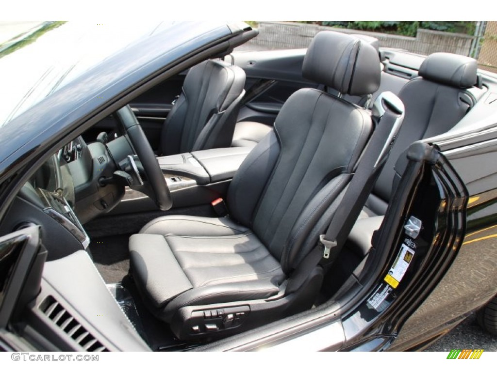2014 BMW 6 Series 650i xDrive Convertible Front Seat Photo #95274645