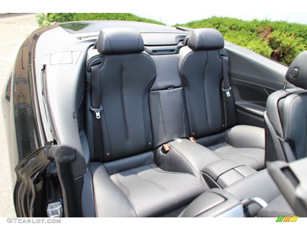 2014 BMW 6 Series 650i xDrive Convertible Rear Seat Photo #95274930