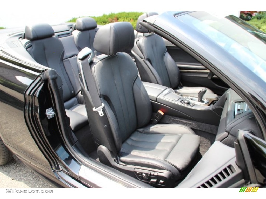 2014 6 Series 650i xDrive Convertible - Black Sapphire Metallic / Black photo #29