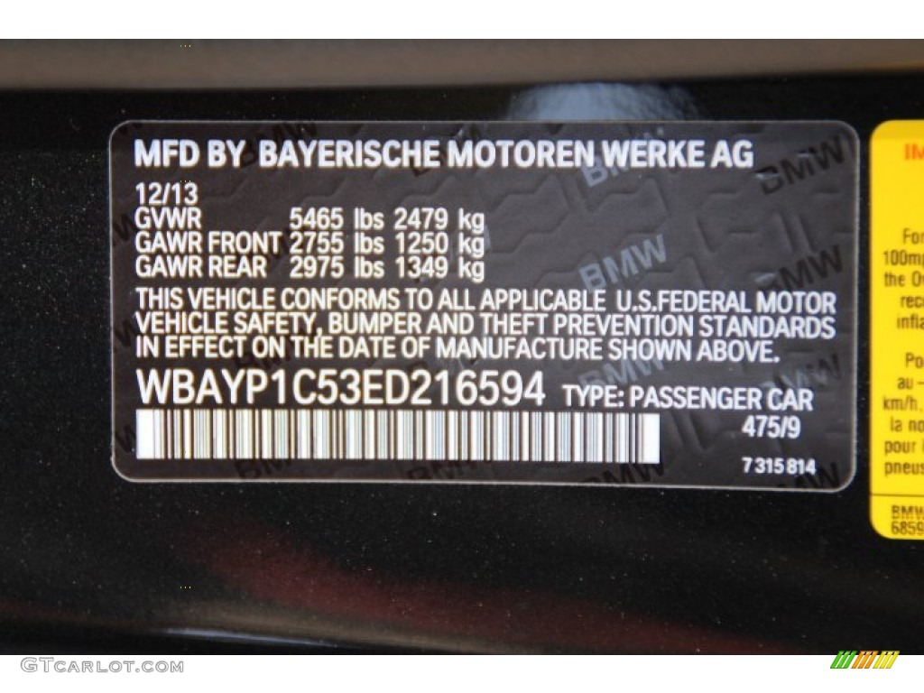 2014 6 Series 650i xDrive Convertible - Black Sapphire Metallic / Black photo #34