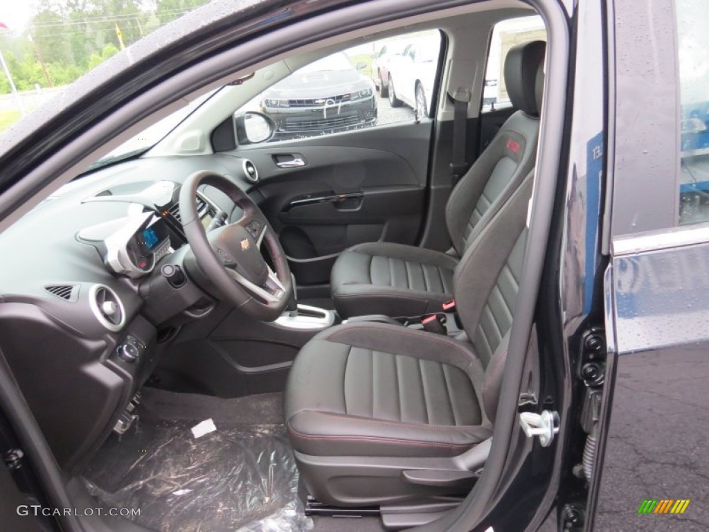 2014 Chevrolet Sonic RS Sedan Interior Color Photos