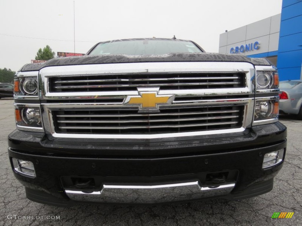 2014 Silverado 1500 High Country Crew Cab - Black / High Country Saddle photo #2