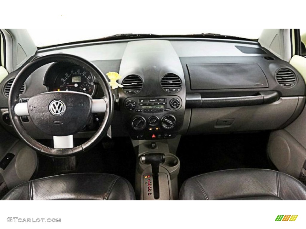 2001 New Beetle GLS Coupe - Yellow / Black photo #8