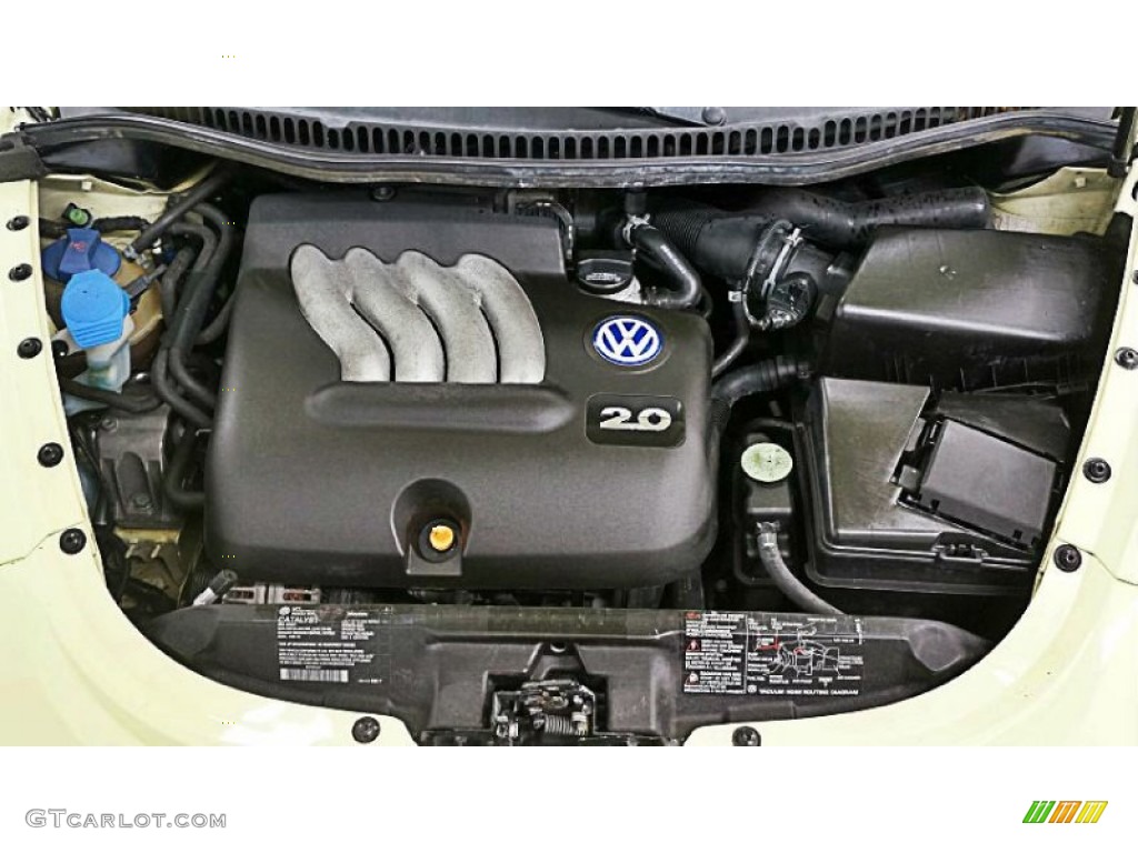 2001 Volkswagen New Beetle GLS Coupe 2.0 Liter SOHC 8-Valve 4 Cylinder Engine Photo #95276865