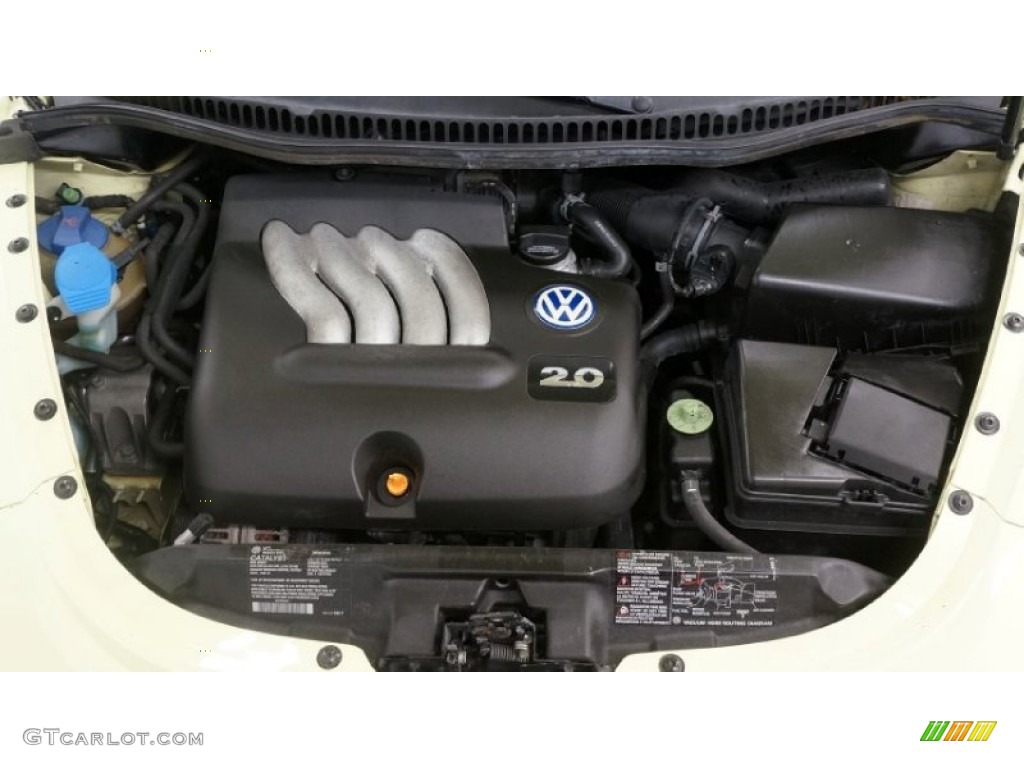 2001 Volkswagen New Beetle GLS Coupe 2.0 Liter SOHC 8-Valve 4 Cylinder Engine Photo #95277606