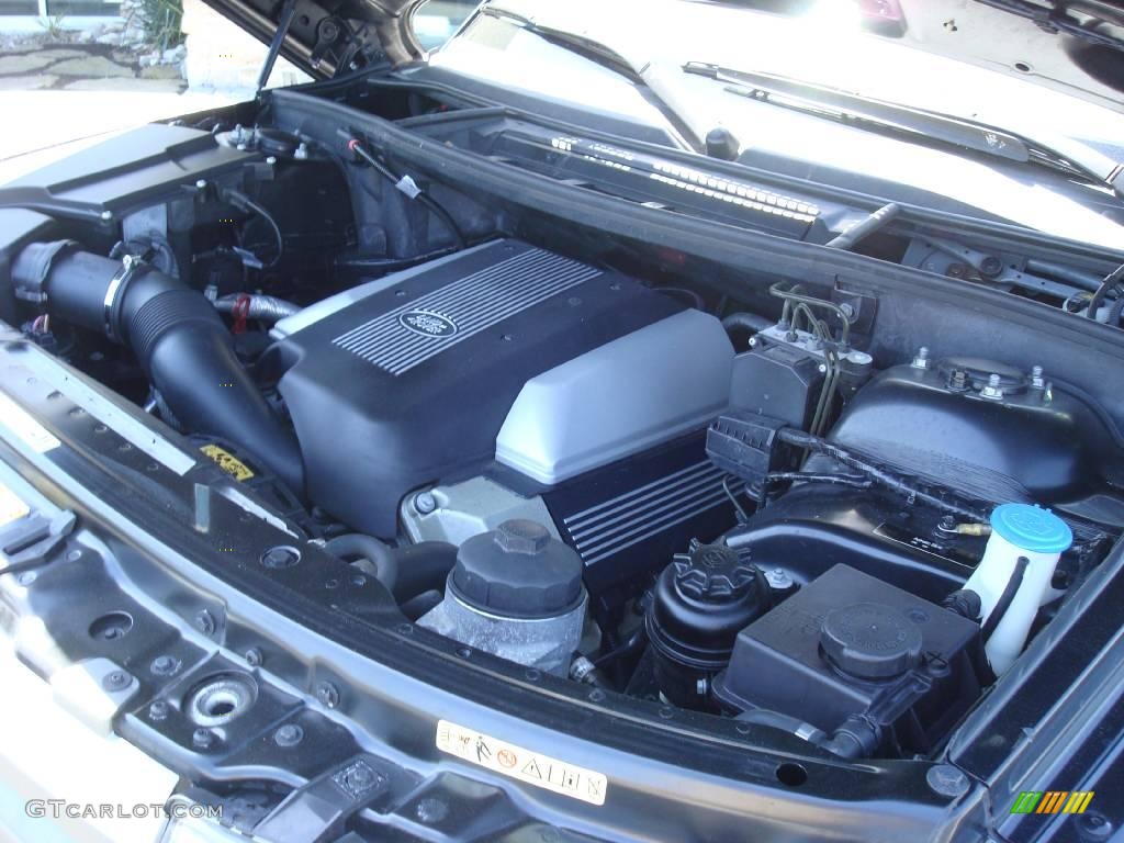 2004 Range Rover HSE - Adriatic Blue Metallic / Parchment/Navy photo #20