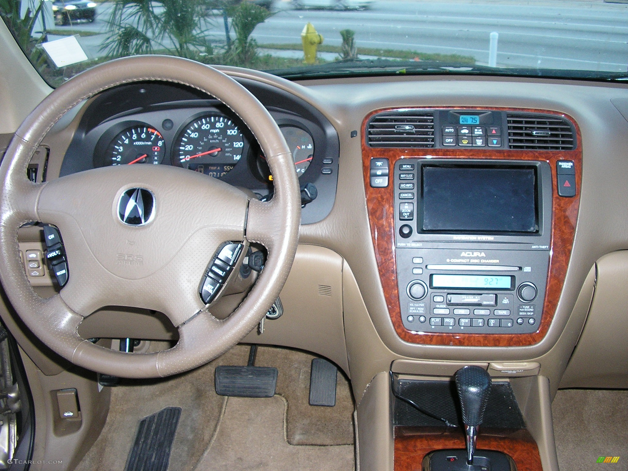 2004 MDX  - Sandstone Metallic / Natural Brown photo #15