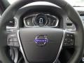 Off-Black 2015 Volvo S60 T6 Drive-E Steering Wheel