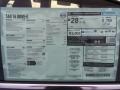 2015 Volvo S60 T6 Drive-E Window Sticker