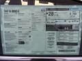  2015 S60 T6 Drive-E Window Sticker