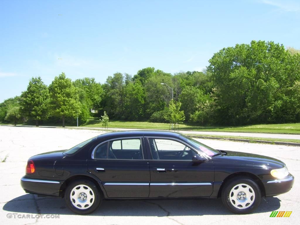 1999 Black Lincoln Continental 9501509 Car Color
