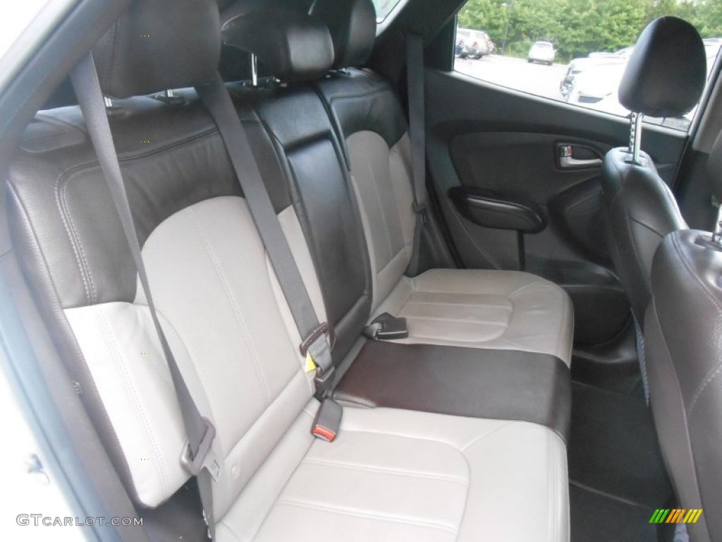 2012 Tucson Limited AWD - Cotton White / Taupe photo #20